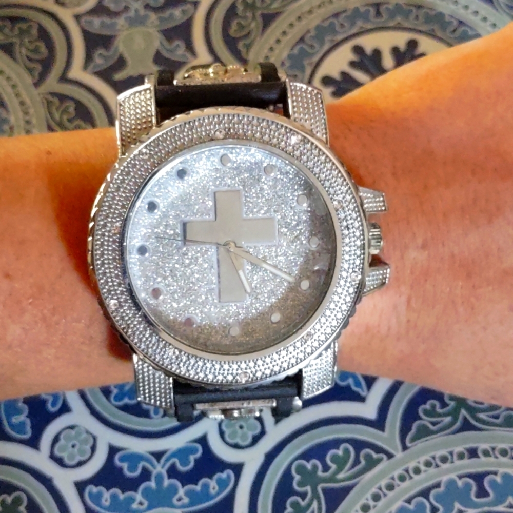 Men's Techno Pave Watch
